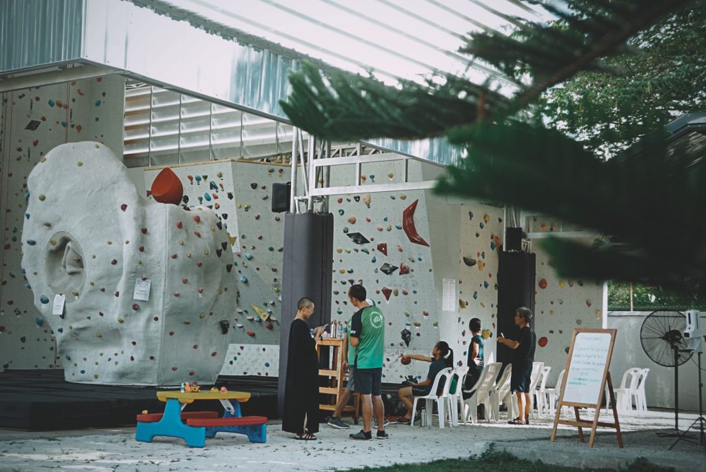 Climbing Wall in Chiang Mai