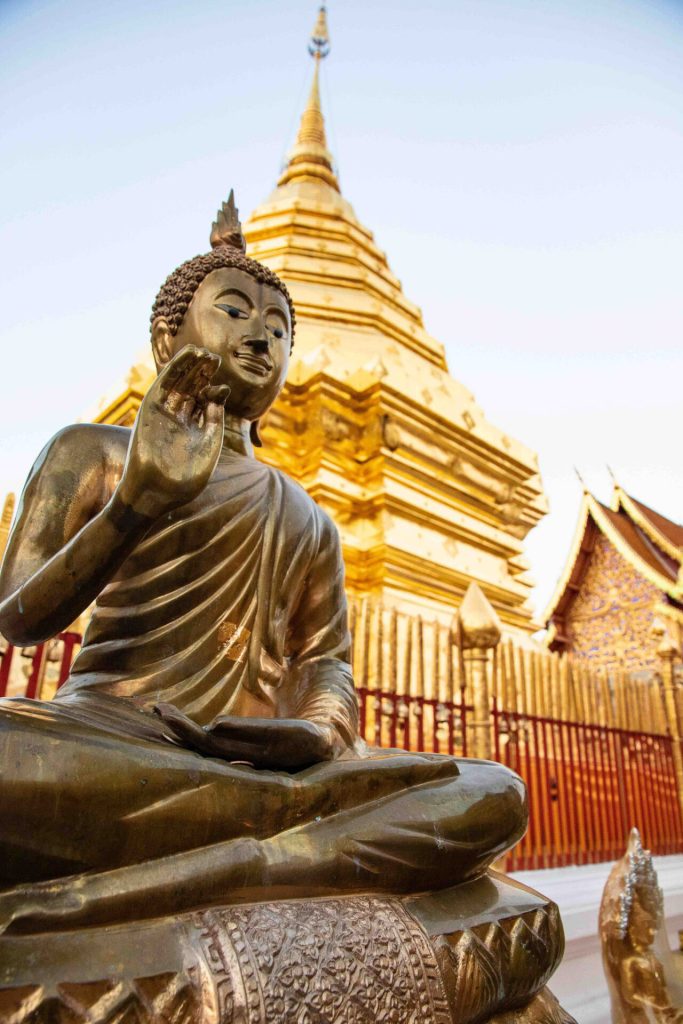 Golden Temple in Chiang Mai