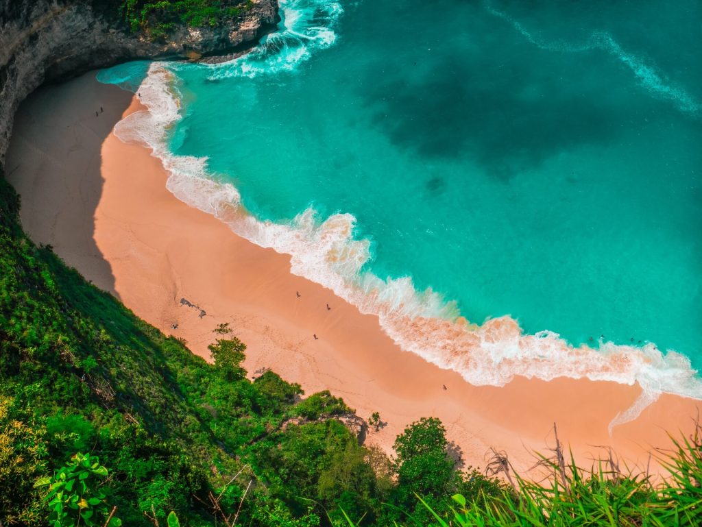 Bali Beach from above