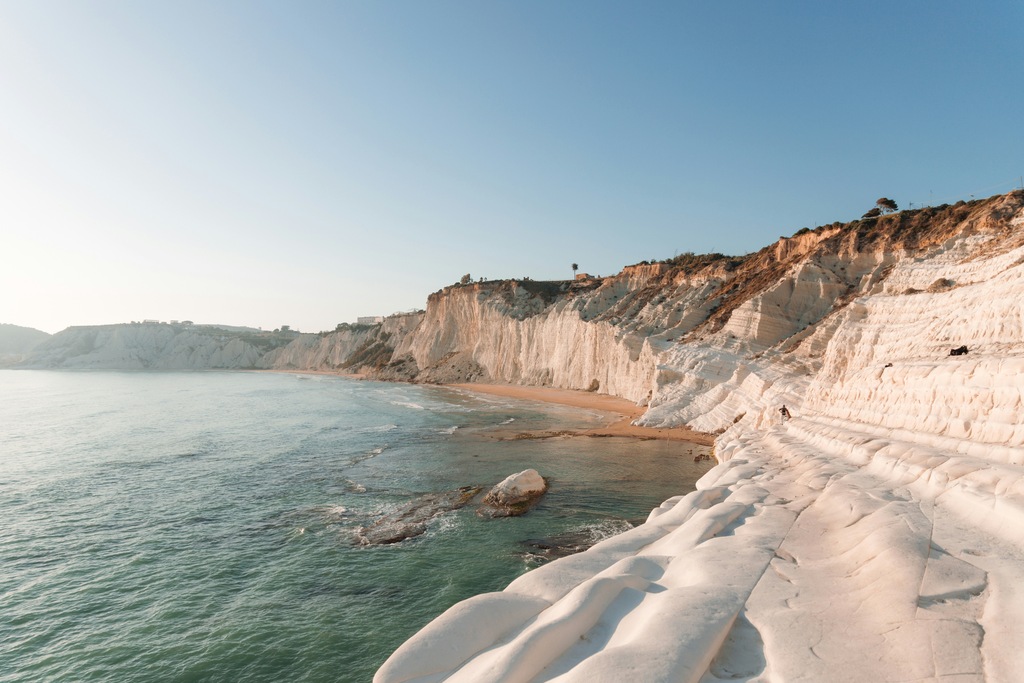 Coastline with turquoise water