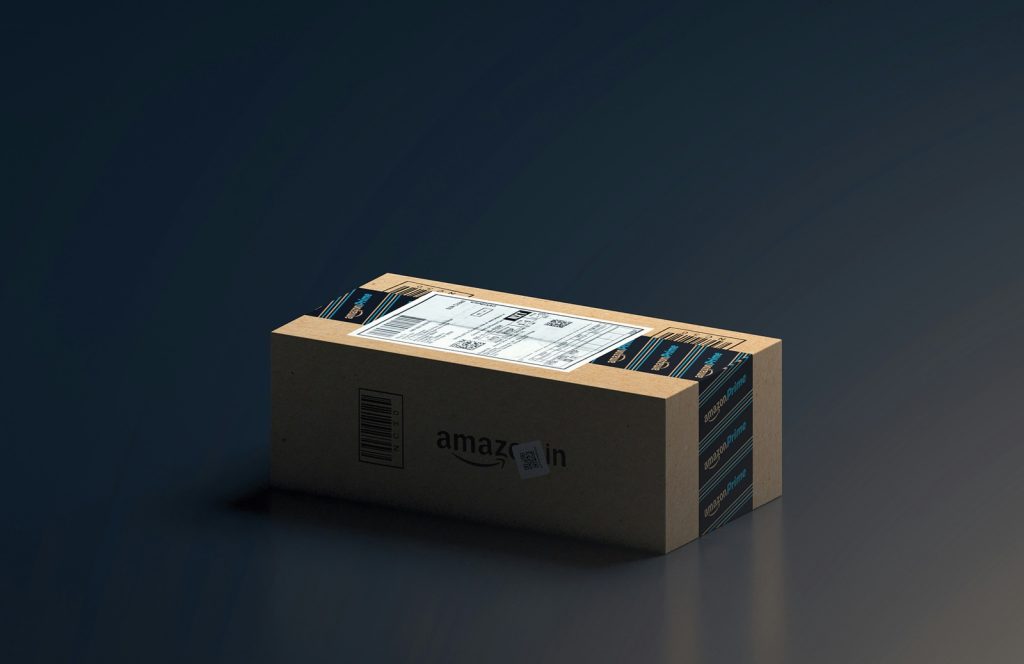 Amazon package, a symbol for amazon remote jobs