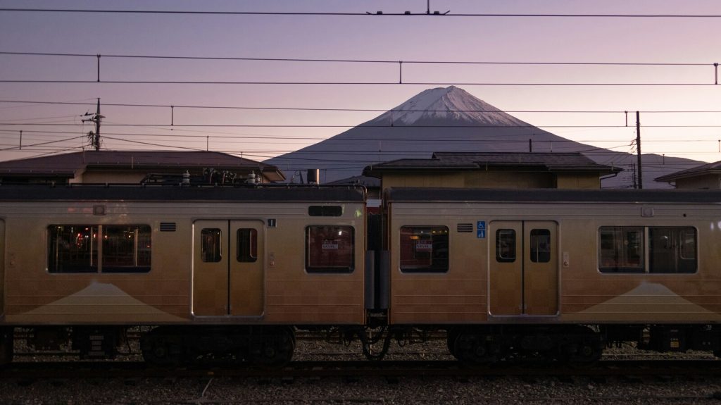 bullet train in Japan