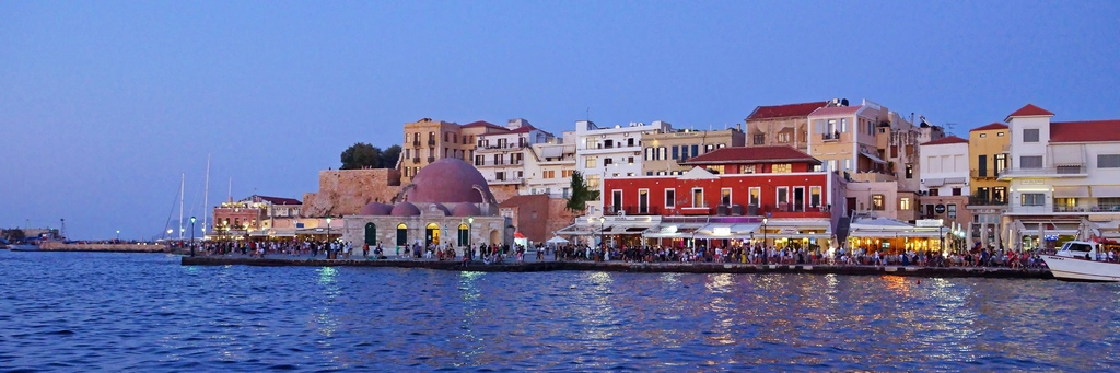 Old city by the sea