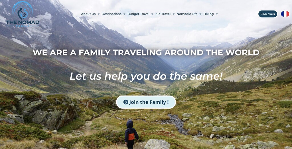 Website of the nomad family