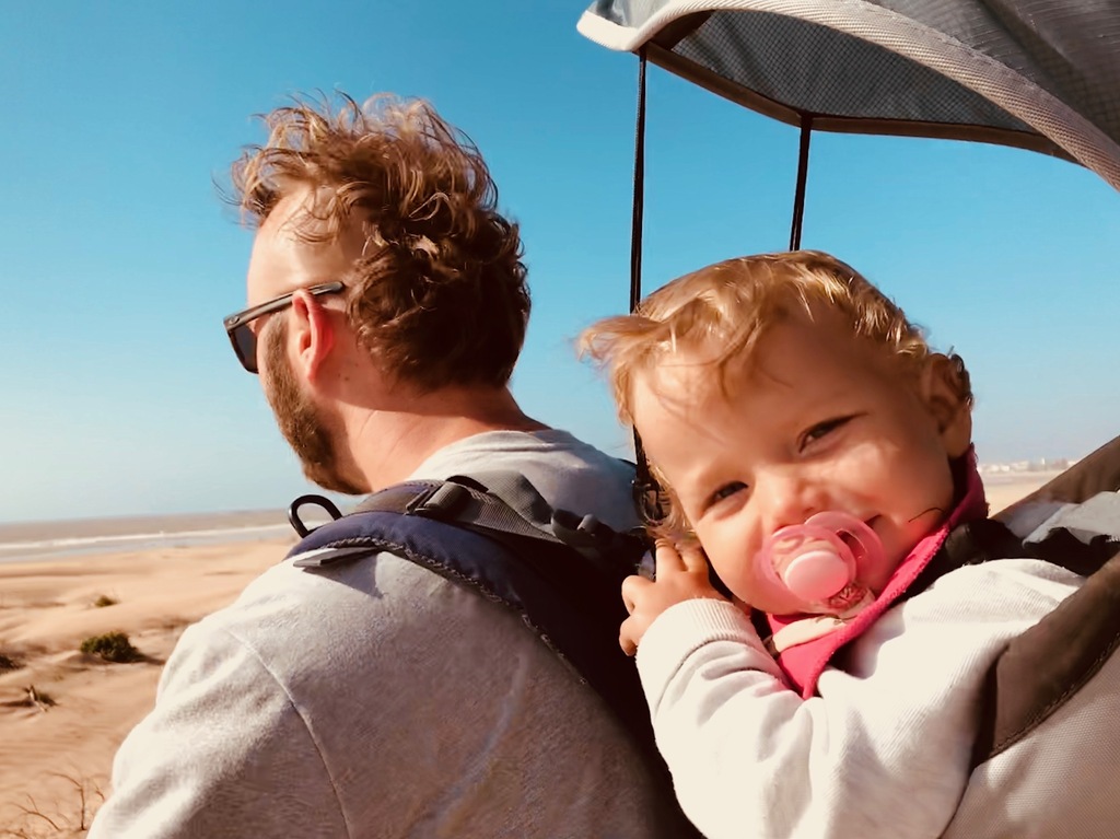 Toddler in Carrier