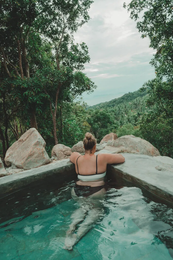 Waterfall Pool with Jungle View.