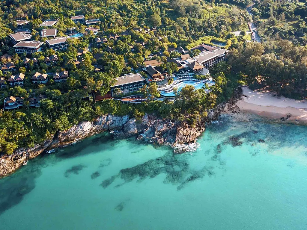 Aerial View of Pullman Phuket