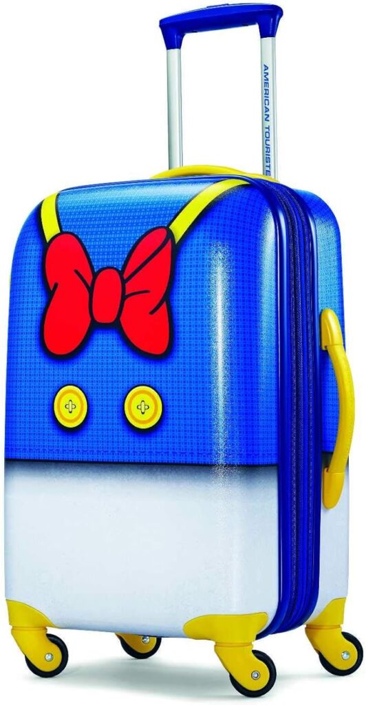 Roll-on Suitcase wih donald duck print