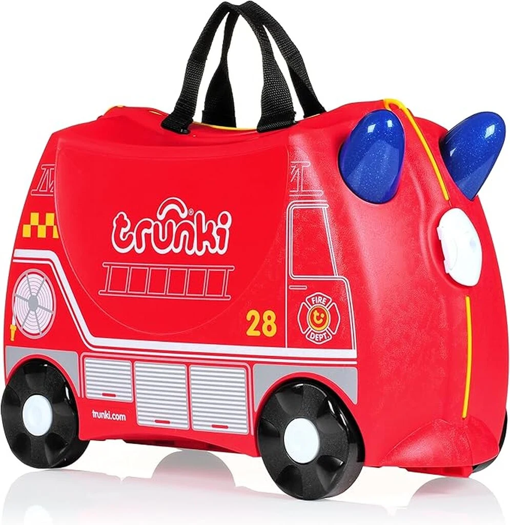 Red rolling travel suitcase for kids, Best Travel Bags for Kids