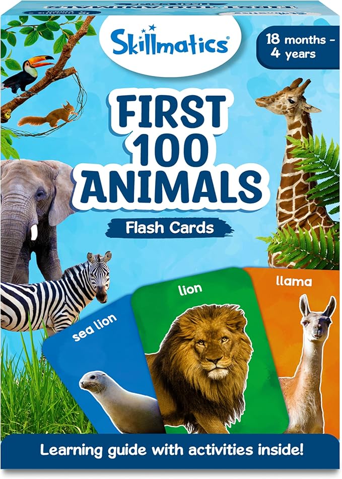 Book mit wild animals.