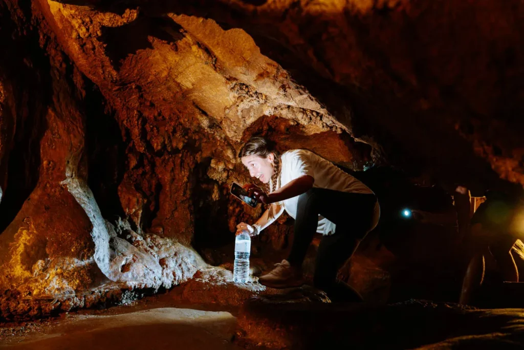 Ultimate 3-Day Chiang Mai Itinerary for First Timers 10 A woman in a cave.