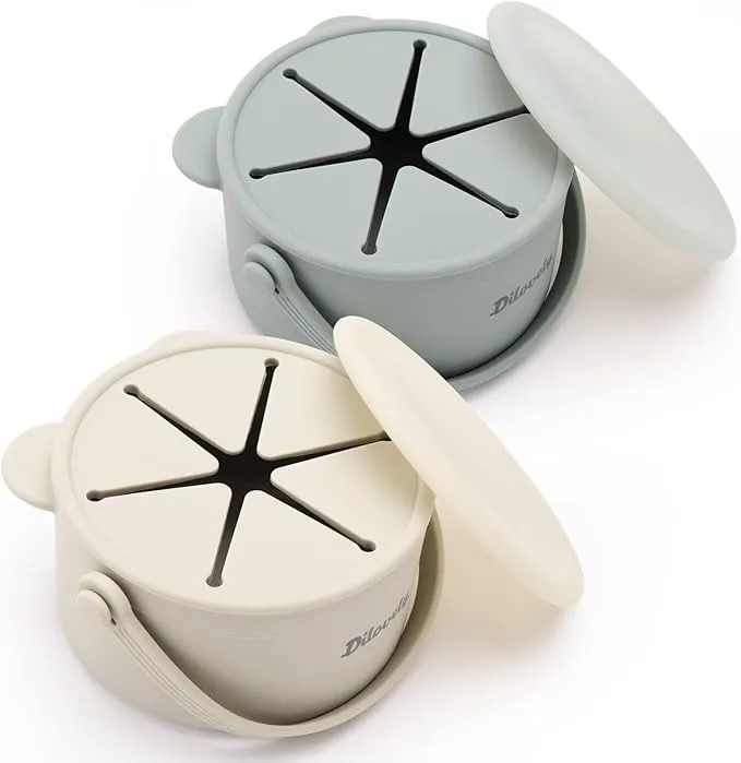 A group of containers with lids.