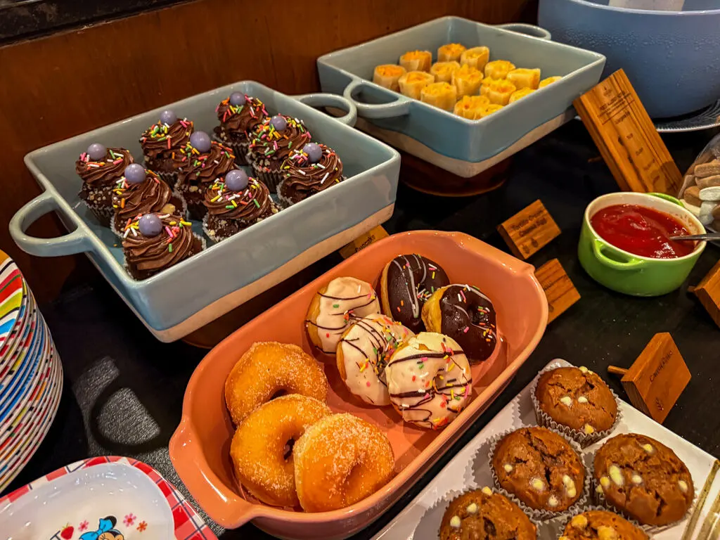 Anantara Bophut Koh Samui – Honest Family Review 2025 31 A group of different types of pastries.