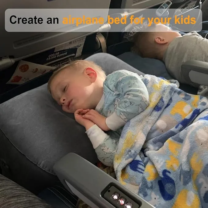 The 5 Best Travel Pillows for Kids in 2025 7 A baby sleeping in a plane.