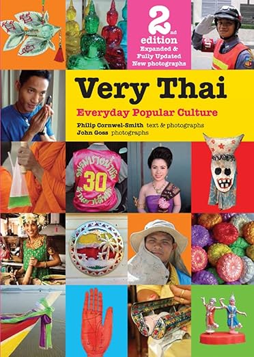 A book cover of a very thai everyday popular culture.
