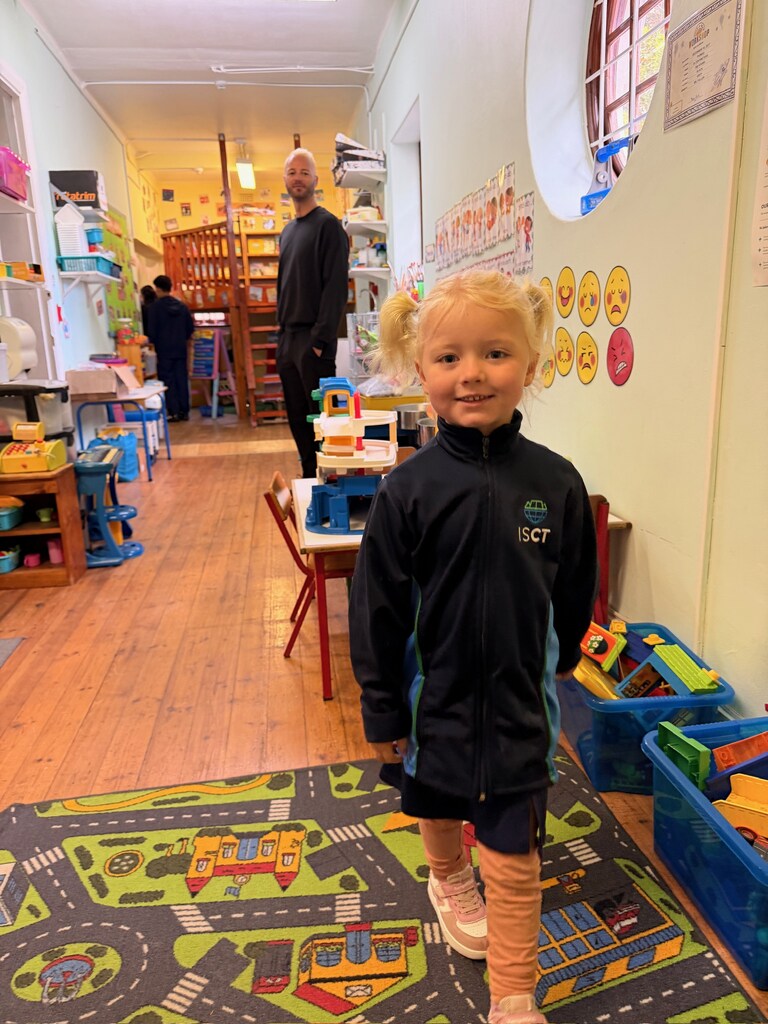 Living in Cape Town with Kids – What It’s Really Like 2 A young girl at nursery.